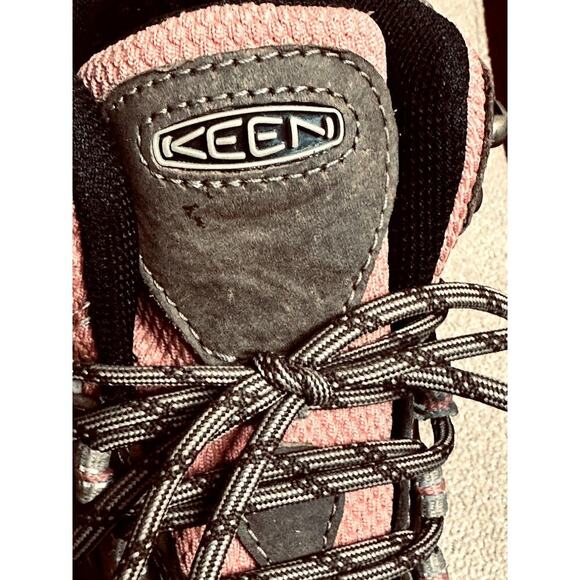 Keen Brown & Pink Waterproof Hiking Boots - Women's Size 8.5 - Picture 8 of 13